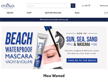Tablet Screenshot of eyeko.com